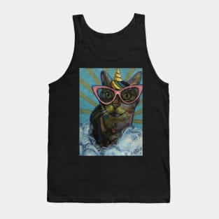 Cat-icorn vibes Tank Top